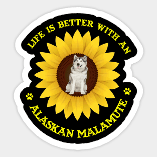 Alaskan Malamute Lovers Sticker